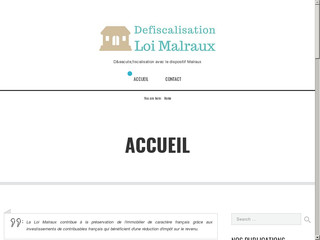 Détails :  Que penser de la loi Malraux ?